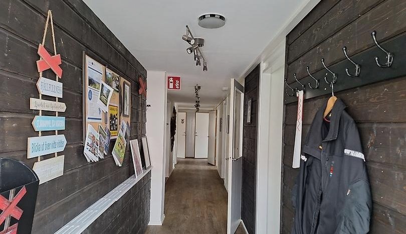 I Hallen finns inspiration från den jämtländska fjällvärlden